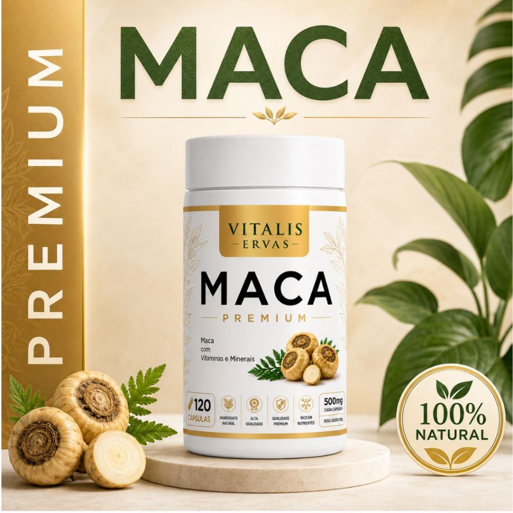 Suplemento alimentar | Original e Natural | 120 Cápsulas