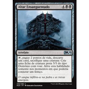 Altar Ensanguentado (Demonio) - - Magic The Gathering