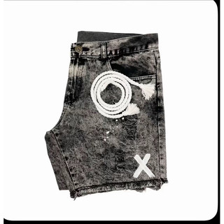 Bermuda Masculina Jeans Curta Jogger Destroyed Premium