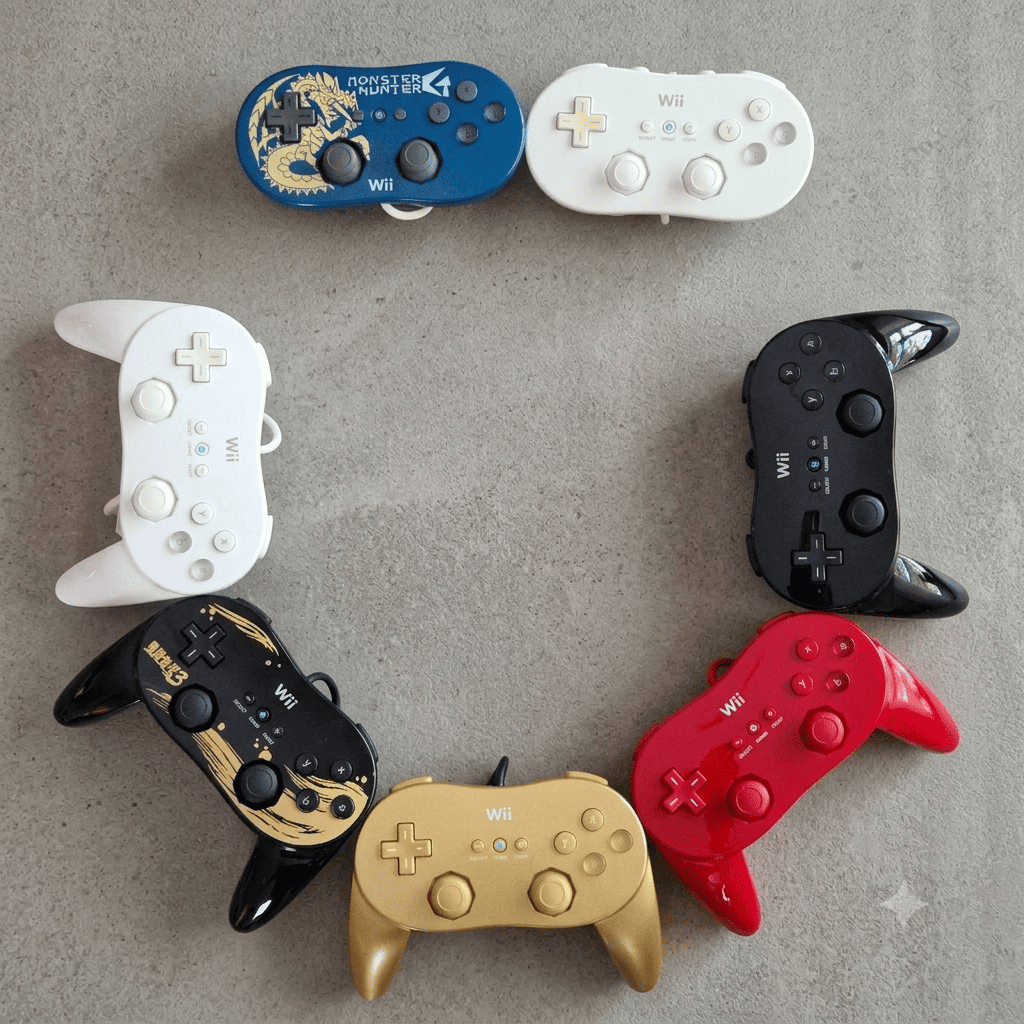 Controle Classic/Pro Nintendo Wii ORIGINAL