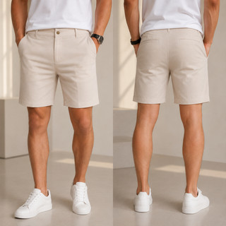 Shorts Bermuda Masculina Mauricinho Alfaiataria Sporte Fino Bermuda Esporte Fino Elegante Casual Moderno Premium Social