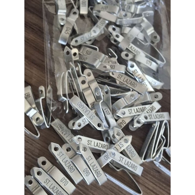 Anilhas Americanas de Alumínio Personalizadas 50 e 100 Un
