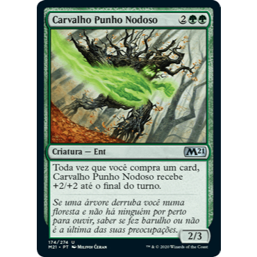 Carvalho Punho Nodoso (Ent) - - Magic The Gathering