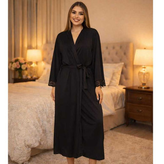 Robe Longo Roupão Kimono Feminino
