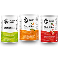 Suplemento Alimentar Eletrólitos 180g Ocean Drop