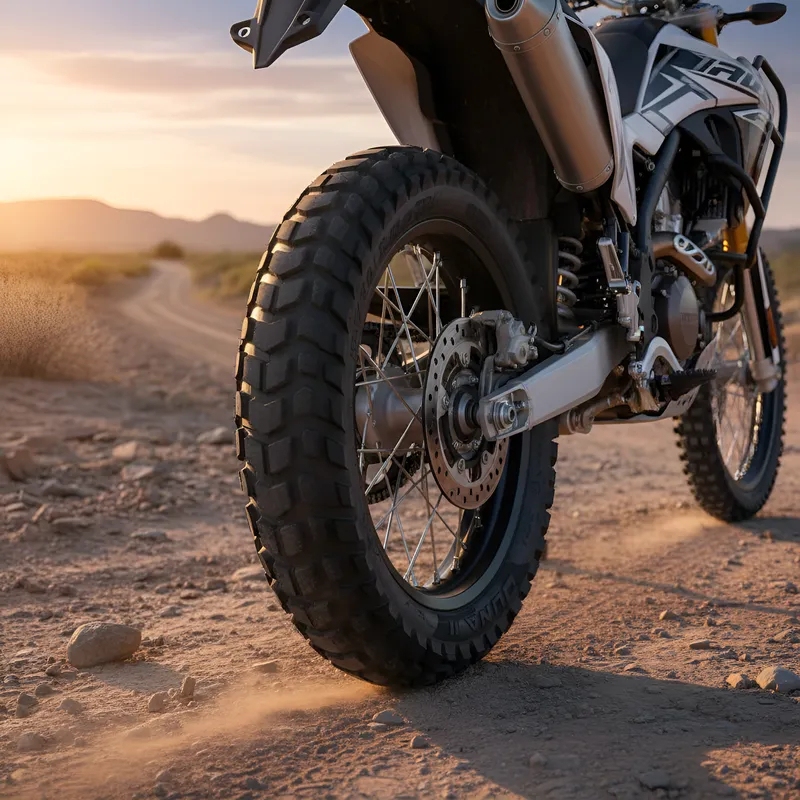 Pneu Levorin 120/80-18 Duna II Traseiro XRE300 XTZ Lander Sahara Tenere XR Tornado Uso Sem Câmara — imagem 2 de 2