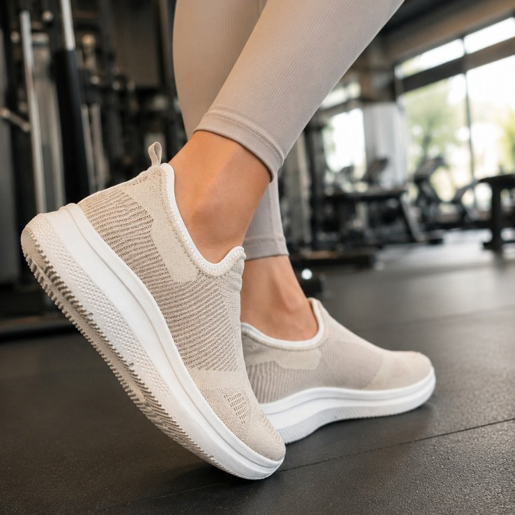 Tênis Feminino Esportivo Super Leve Academia Caminhada Fitness Corrida Macio Confortável Respirável