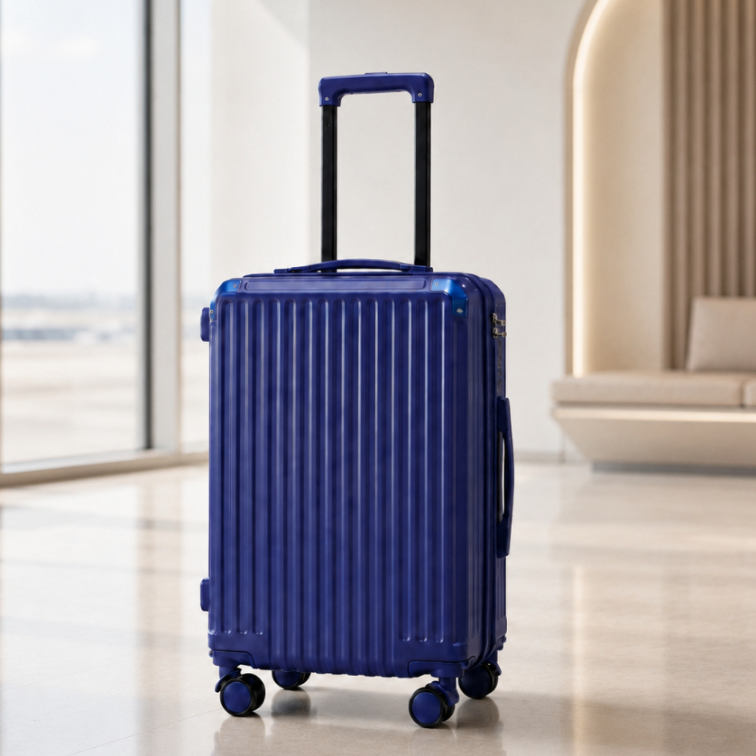Mala Bordo Viagem 10Kg ABS Resistente Durável Rodas Duplas 360° Alça Retrátil