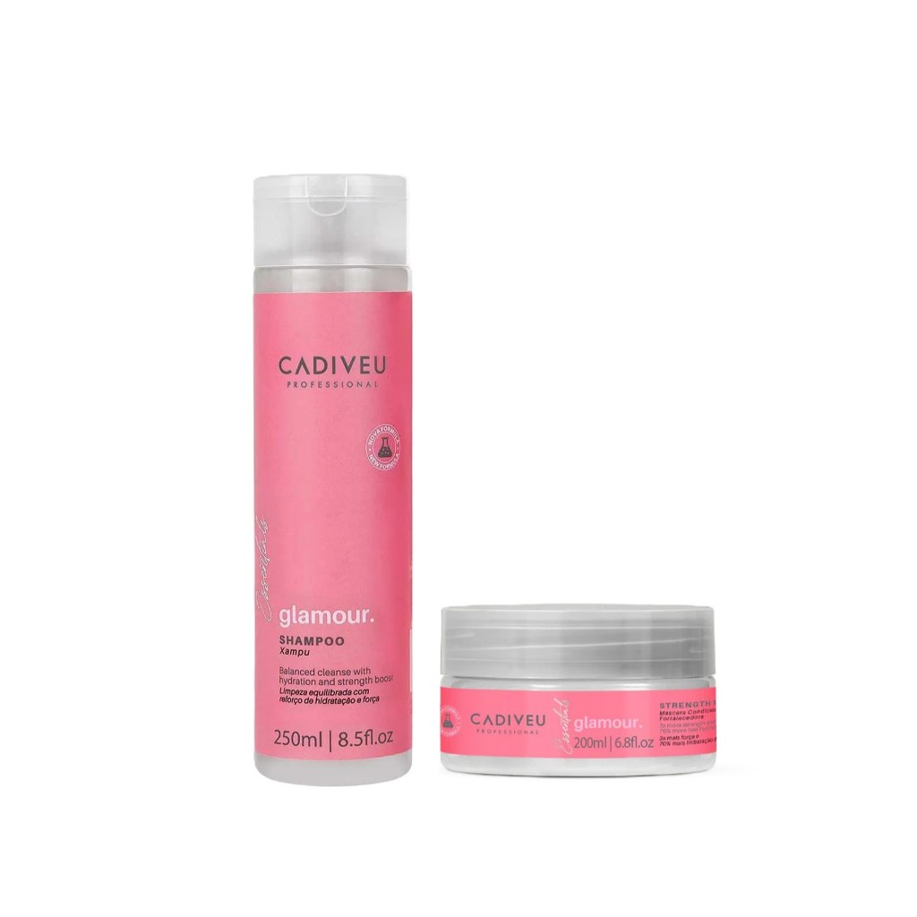 Cadiveu Kit Glamour Shampoo 250ml e Máscara 200ml