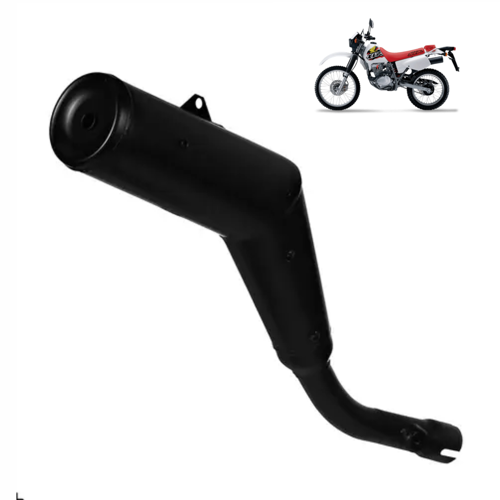 Escape Escapamento Modelo Original Moto Para Xlr 125 1996 Até 2003