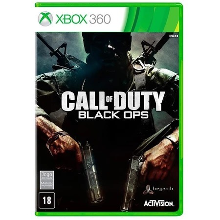 Call of Duty Black Ops Xbox 360 Mídia Física Original NTSC CIB