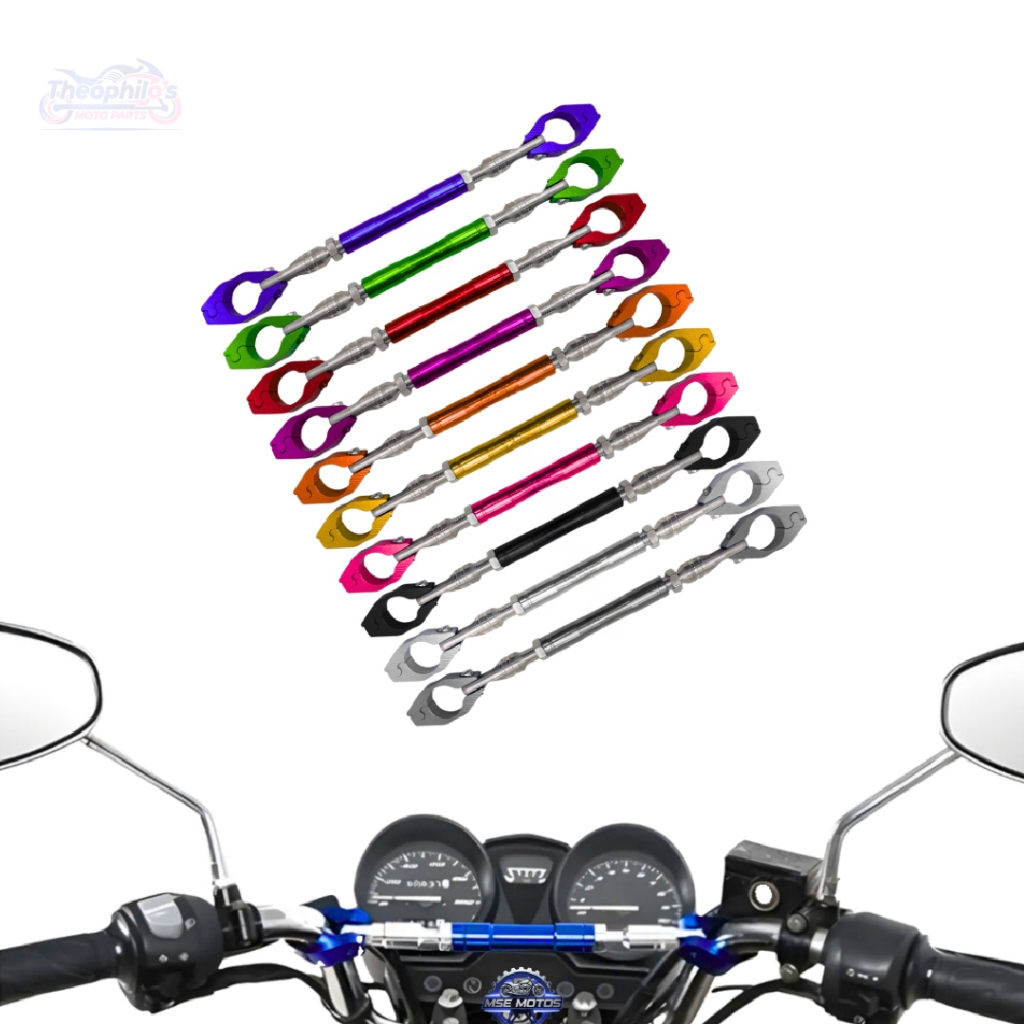 BARRA ESTABILIZADORA PARA GUIDÃO MOTO - REFORÇO ANTI AMASSADO DIREÇÃO
