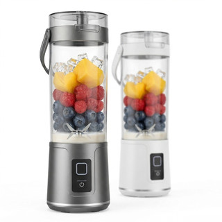 Mini Liquidificador Portátil Elétrico 600ml Recarregável USB Mixer Suco Vitamina Smoothie Leite