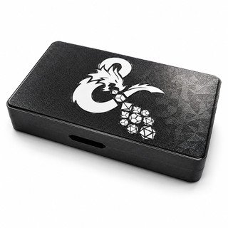 Case para Dados RPG D&D Dungeons & Dragons | Organizador de Dice Set D20 e Acessórios | Estojo Premium Porta Dados com C