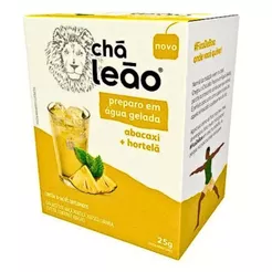 Chá Leão Gelado Abacaxi + Hortelã 25G (10 Sachês)