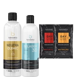 Borabella NeutraQuimic + Selagem 3D Semi Definitiva 350ml