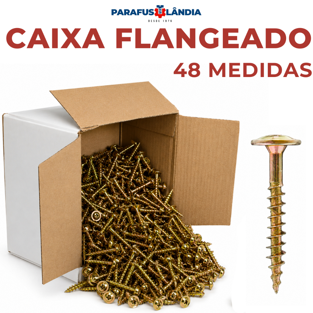 Caixa Fechada Parafuso Chipboard Cabeça Flangeada Philips - Mdf Parafuso De Madeira