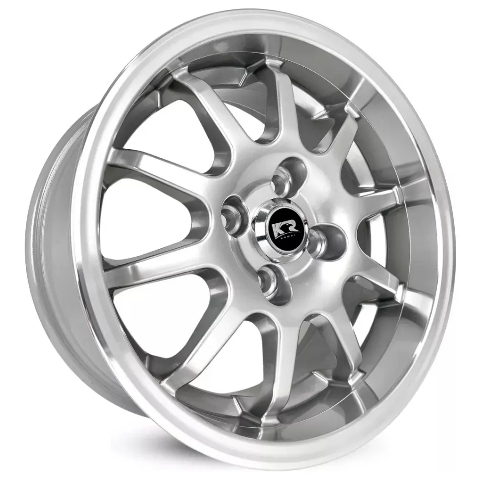 Kit 4 Rodas Aro 15x7,0 4x100 Chevette Monza B790 Aranha Hiper Diamantada Krmai M26