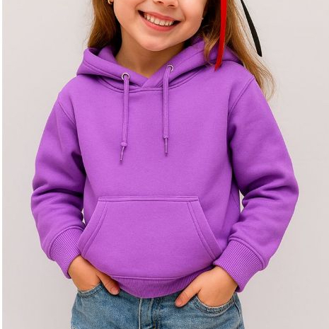 Blusa Moletom Infantil Canguru Flanelado Unissex | Para Escola, Inverno e Dia a Dia | Tamanho 4 a 14