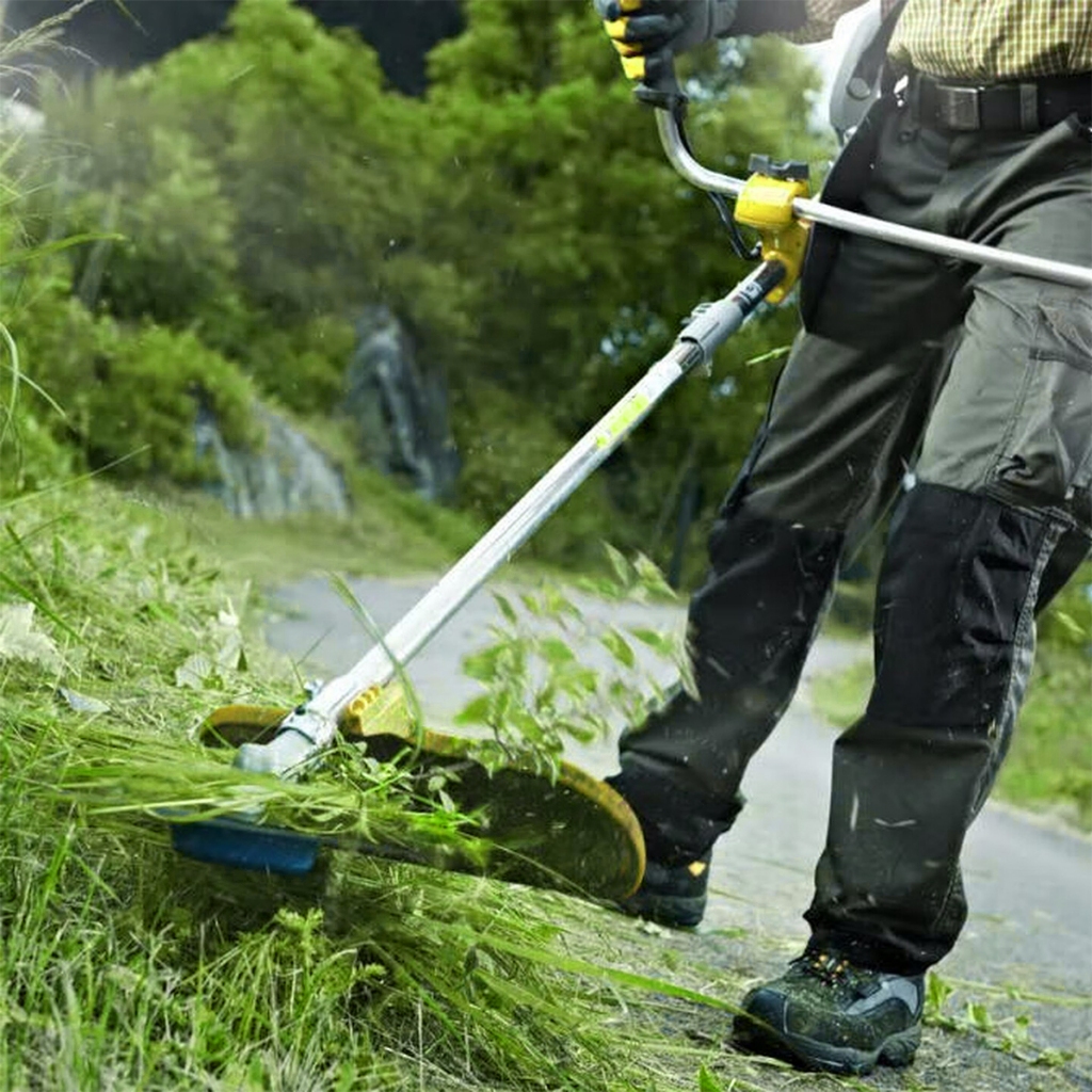 Enxada Rotativa Capinadeira 52cc Profissional 1450W DEWEN Motor 2Tempos 7500 r/min Haste de Alumínio 160cm — imagem 2 de 2