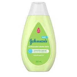 Condicionador Para Bebê JOHNSON'S® Baby Para Cabelos Claros, 200mL