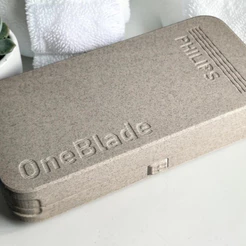 Estojo Organizador para Philips OneBlade Normal ou Pro | Case Rígido com Espaço para Acessórios, Cabo e Pentes