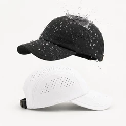 Kit 2 Bonés de Corrida Esportivo – Ultraleve, Macio e Respirável