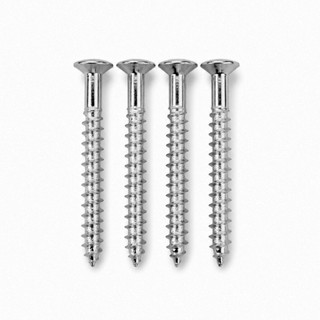 Kit Com 04 Parafusos Para Neck Plate Braço De Guitarra ou Contra Baixo