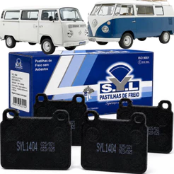 Pastilha De Freio Dianteiro Syl Kombi 1.4 1.6 1973 A 2013