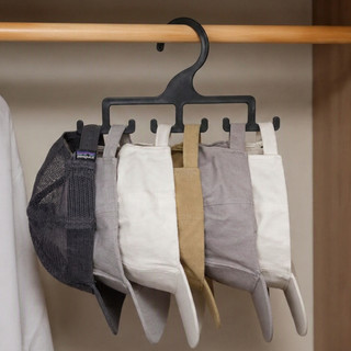 Cabide Para Bonés Suporte 6 Lugares Impressão 3D Para Guarda Roupa Anti Amasso