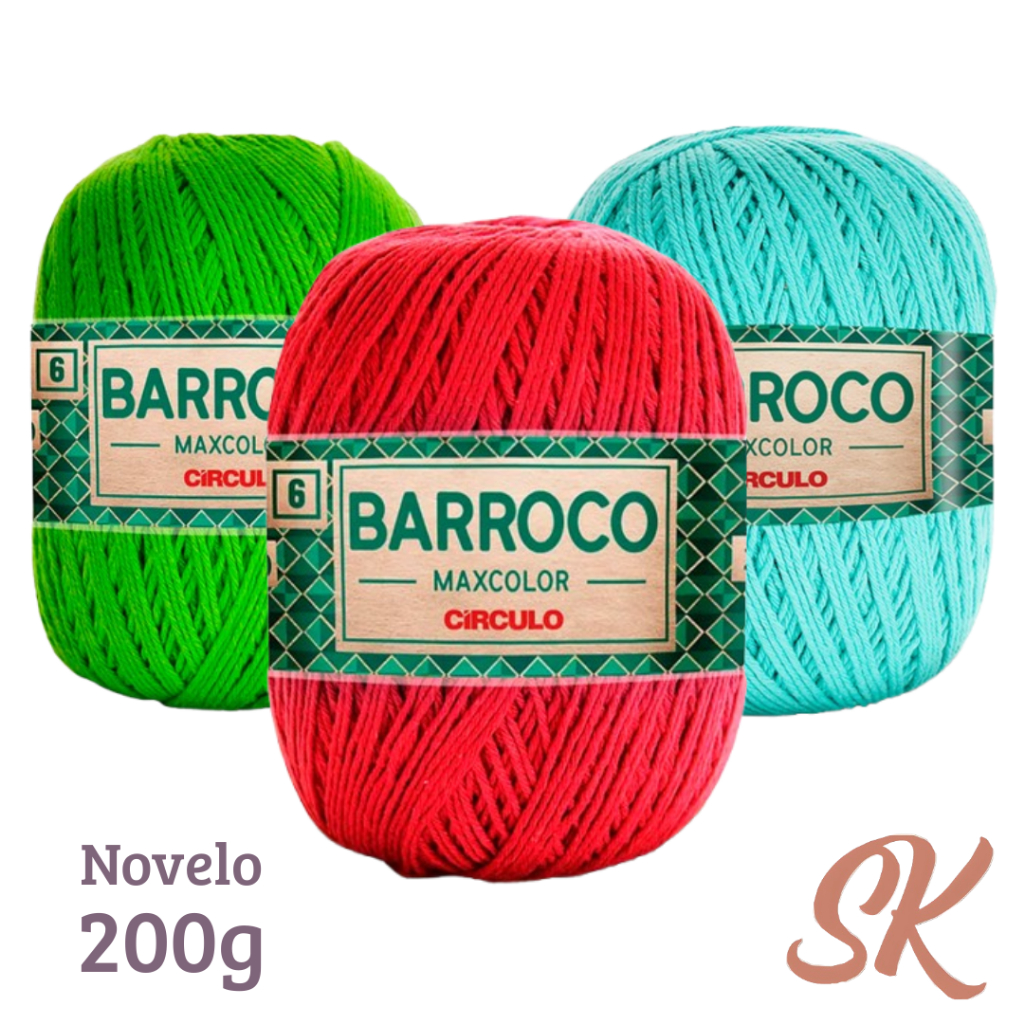 Barbante Barroco 6 200g Maxcolor Circulo