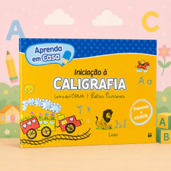 Cartilha Caminho da Alfabetização Iniciação à Caligrafia Exercícios Atividades Letras Cursiva Fôrma