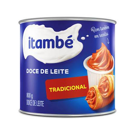 Doce de Leite Tradicional Itambé - Cremoso e Versátil para Receitas 800g