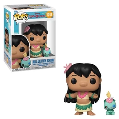 FUNKO POP DISNEY LILO & STITCH - HULA LILO & SCRUMP 1741 NOVO ORIGINAL