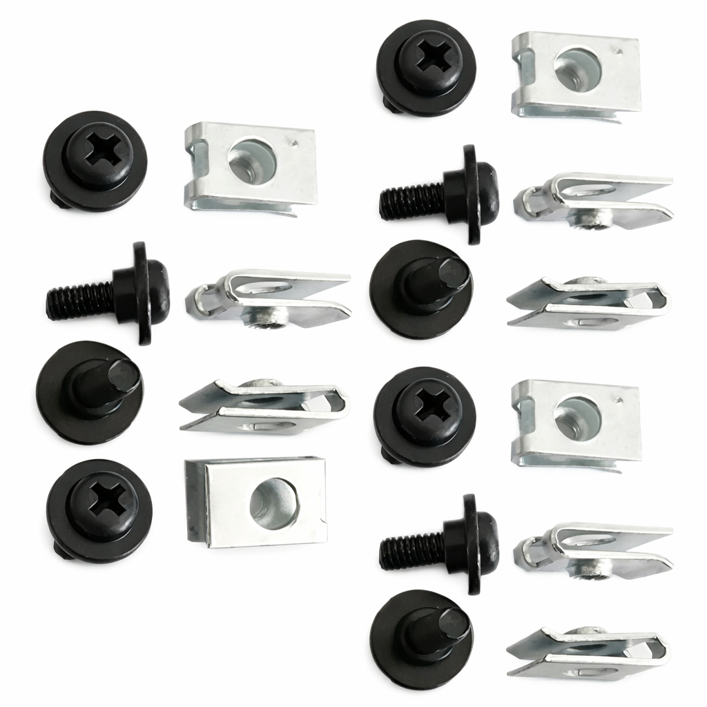Kit C/ 20 Pçs Presilhas Trava Da Carenagem Honda C 125 Biz