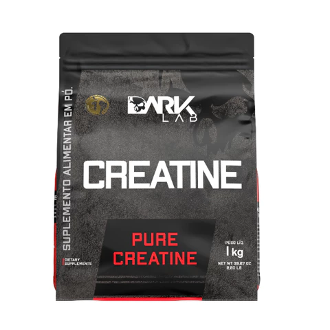 Creatina Monohidratada Pura Refil 1Kg Dark Lab - Creatine, Creatina 100% Pura