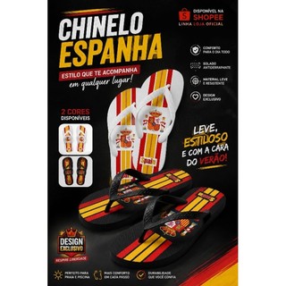 Chinelo 3D Espanha 2026
