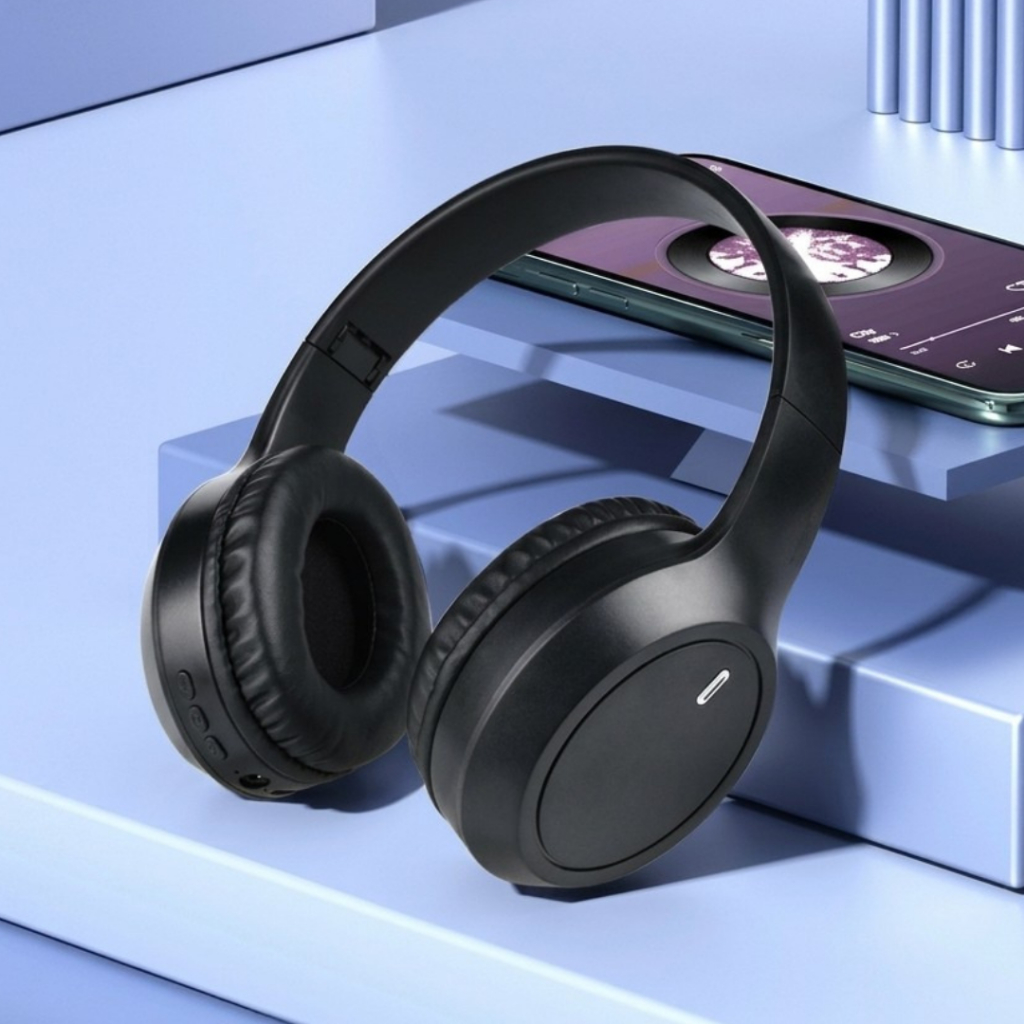 Headphone Fone de Ouvido Bluetooth UID-18 Sem Fio Super Bass P2 Cartão SD Rádio FM