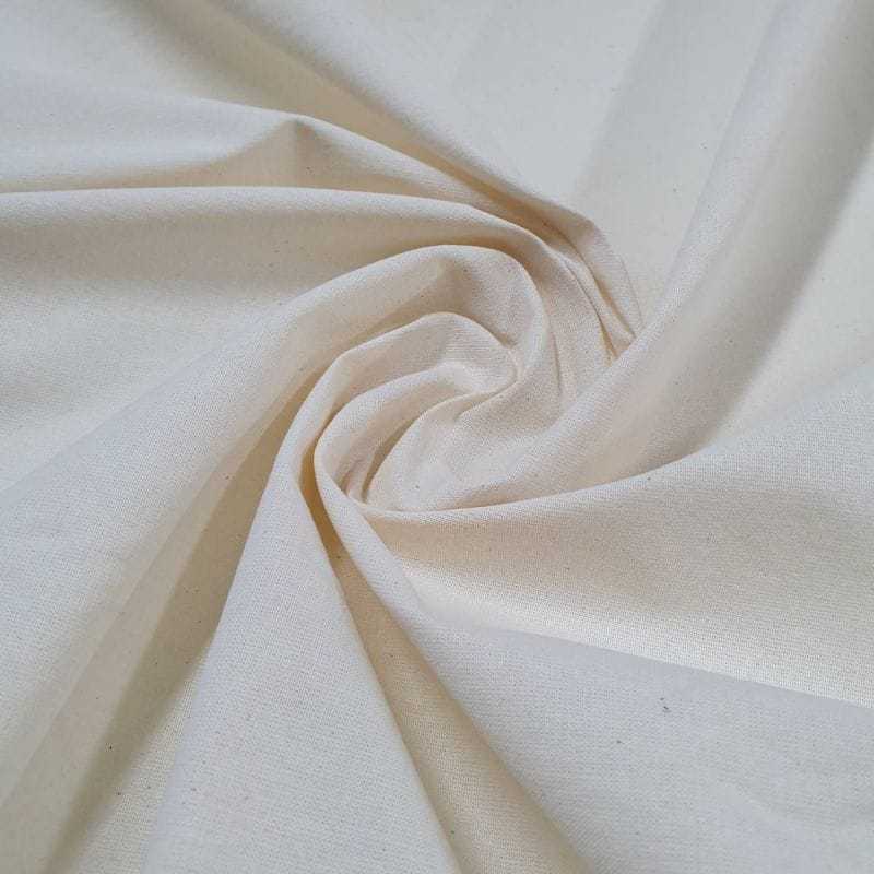 Tecido Americano Cru 2,50 de Largura 100% Natural (Tamanhos 50cm e 1m comprimento)