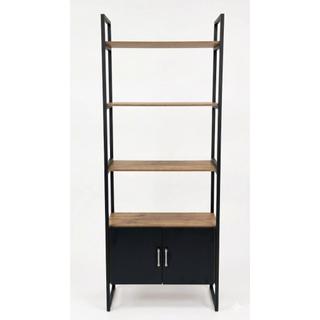 Armário Prateleira Estante Multiuso Topázio Industrial Diversas Cores Com 2 Portas