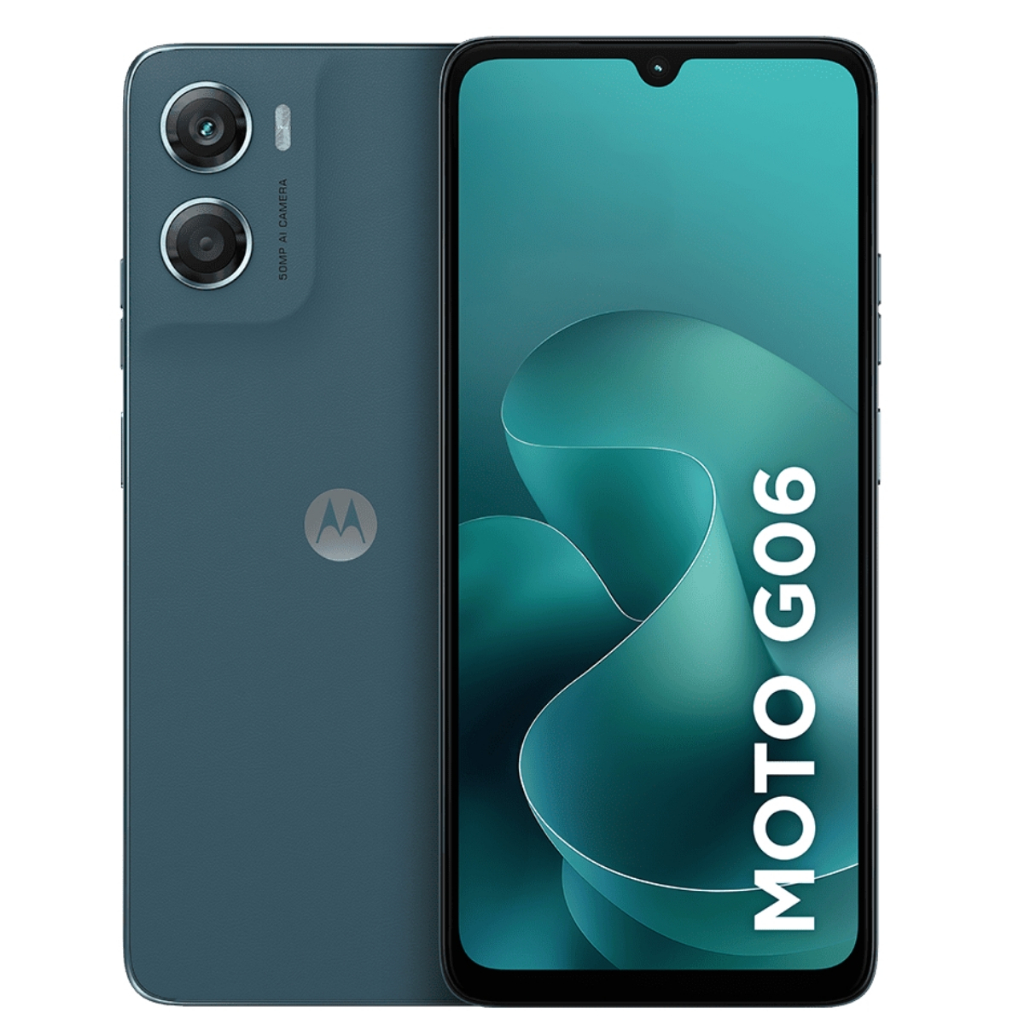 Smartphone Motorola Moto G06 4G 128GB 4GB RAM 6.9 Pol 120Hz Camera 50MP Azul