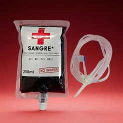 Adereço Halloween Bolsa De Sangue 250ml - Rizzo