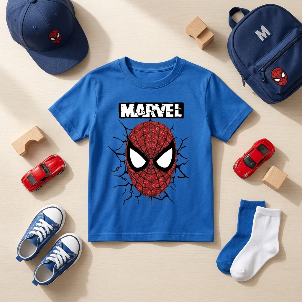 CAMISETA INFANTIL INFANTOJUNENIL JOVEM 100% ALGODÃO CONFORTÁVEL O ARANHA PERSONAGEM TODOS TAMANHOS ENVIO RAPIDO