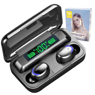 Fone F9-5 Sem fio - Bluetooth V5.3 - Carregador de celular