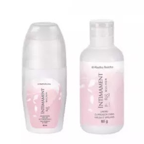 Kit Intimament Mulher: Roll-on Clareador 40ml + Creme Clareador para Axilas e Virilhas 60g
