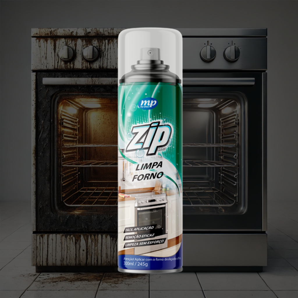 Espuma Desengordurante Limpeza Pesada Para Fornos Fogões e Air Fryer 300ml Zip