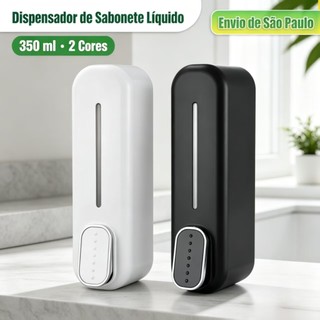 Dispensador De Sabão Manual Montado Na Parede , Gel Para As Mãos , Recipientes Líquidos Sabonete , Shampoo , Condic