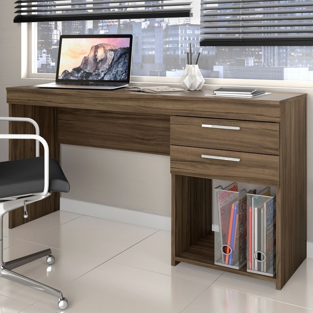Mesa Escrivaninha Office 2 Gavetas 51015 Notável · foto 2