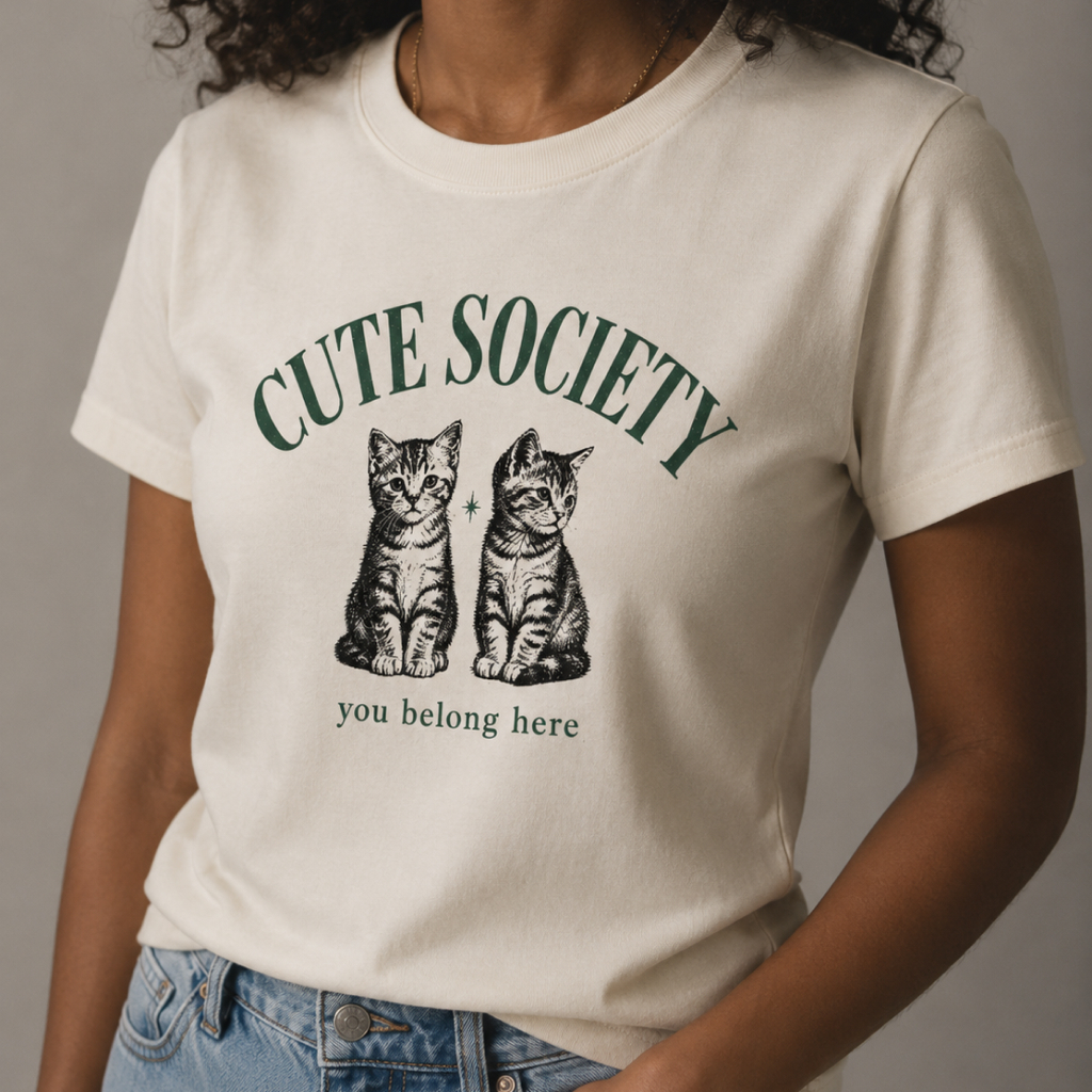 Camiseta CUTE SOCIETY