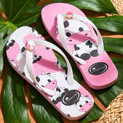 Chinelo Feminino Antiderrapante Estampas Variadas Blogueira